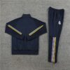 conjunto chandal real madrid azul reverso