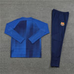 conjunto de chandal azul barcelona reverso