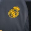 escudo de la sudadera del chandal real madrid gris
