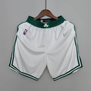 pantalon corto boston celtics blanco