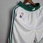 pantalon corto boston celtics blanco franjas verdes