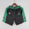 pantalon corto boston celtics negro verde