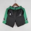 pantalon corto boston celtics negro verde