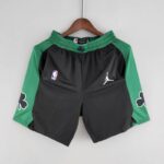 pantalon corto boston celtics negro verde