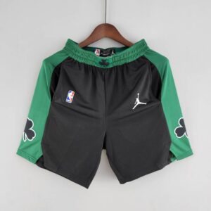 pantalon corto boston celtics negro verde