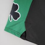 pantalon corto boston celtics negro verde logo boston celtics