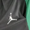 pantalon corto boston celtics negro verde logo jordan
