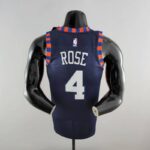 Camiseta-Azul-Marino-de-los-Knicks-rose-4-dorsal