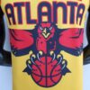 camiseta atlanta amarilla diseño 1