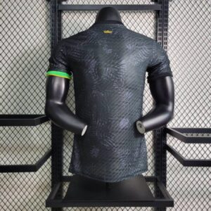 camiseta brasil 2024 negra dorsal