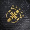 camiseta brasil 2024 negra escudo