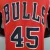 camiseta chicago bulls roja diseño 2