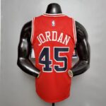 camiseta-chicago-bulls-roja-dorsal-Jordan-45