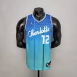 camiseta hornets azul city