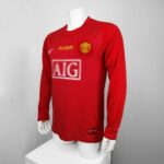 camiseta manchester united 2008 ronaldo lateral