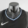 camiseta negra Memphis grizzlies cuello en V y ellogo nike