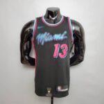 camiseta negra miami heat