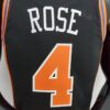 camiseta negra new york knicks diseño 1 espaldar 4