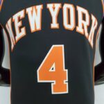 camiseta negra new york knicks diseño 2
