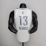 camiseta oklahoma city blanca dorsal george 13