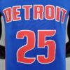 camiseta pistons azul diseño 2
