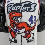 camiseta raptors blanca diseño 1