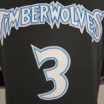 camiseta retro timberwolves diseño 2