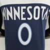 camiseta timberwolves azul diseño de minnesota 0