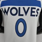 camiseta timberwolves blanco diseño 2