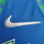 camiseta timberwolves celeste logo de nike