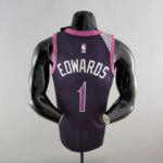 camiseta-timberwolves-negra-y-morada-dorsal-edwards
