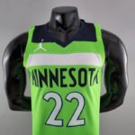 camiseta timberwolves verde