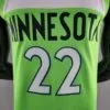 camiseta timberwolves verde diseño 2