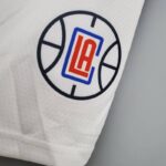 pantalon corto blanco clippers logo de los angeles clippers