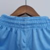 pantalon corto celeste clippers cintura celeste espaldar