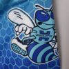 pantalon corto hornets azul diseño de los hornets