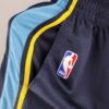 pantalon corto memphis azul marino logo nba