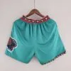 pantalon corto memphis turquesa trasera