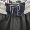 pantalon corto negro clippers cintura logo clippers