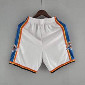 pantalon corto oklahoma city blanca parte trasera