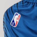 pantalon corto timberwolves celeste logo nba