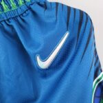 pantalon corto timberwolves celeste logo nike