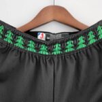 pantalon corto timberwolves retro cintura con bordes de arboles