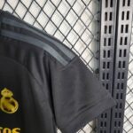 camiseta real madrid negra mujer manga