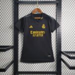 camiseta real madrid negra mujer