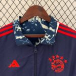 chaqueta reversible bayern munich cuello frontal