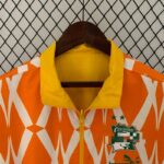 chaqueta reversible costa de marfil cuello frontal reversible