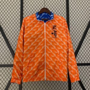 chaqueta reversible de países bajos frontal reversible