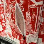 chaqueta reversible japon diseño de bolsillo.