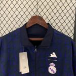 chaqueta reversible real madrid cuello frontal reversible